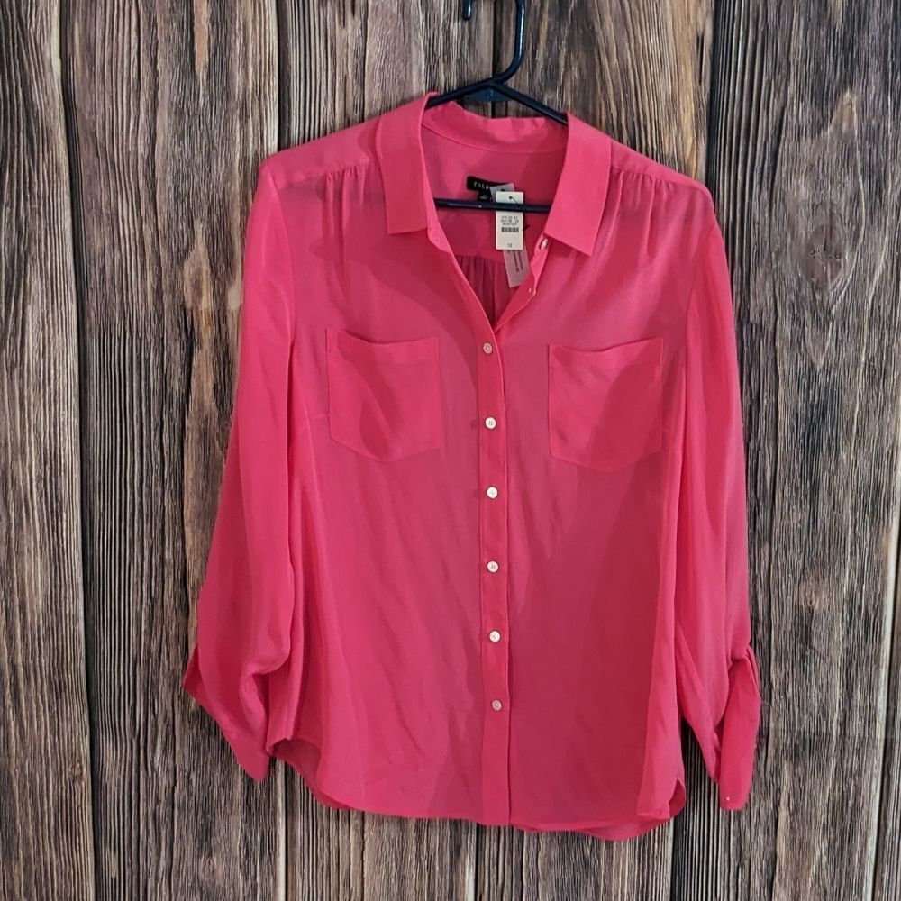 Talbots Silk Top